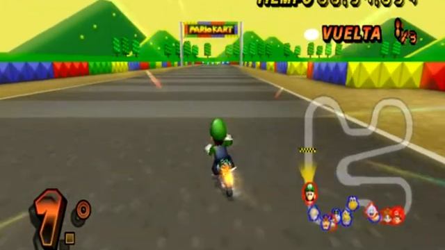 Dolphin 3-Mario Kart Wii no AMD A8 7600 смотреть онлайн