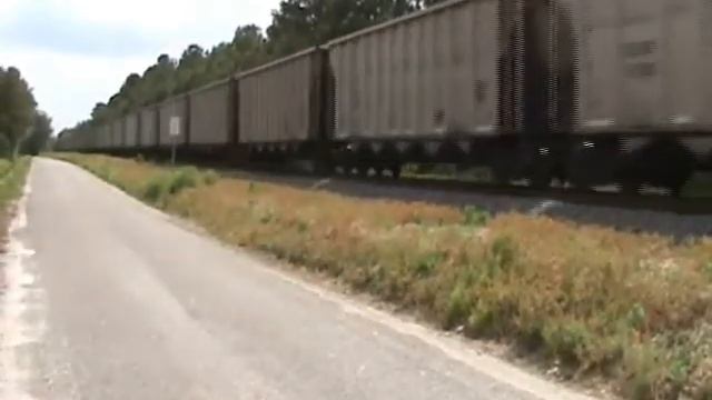 Empty Cross Coal Train at Java, SC смотреть онлайн