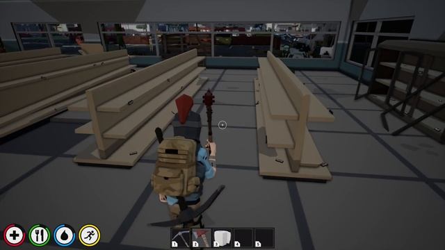 DeadPoly - Survive and Thrive Tutorial (3) | Infinite Food and Water! смотреть онлайн