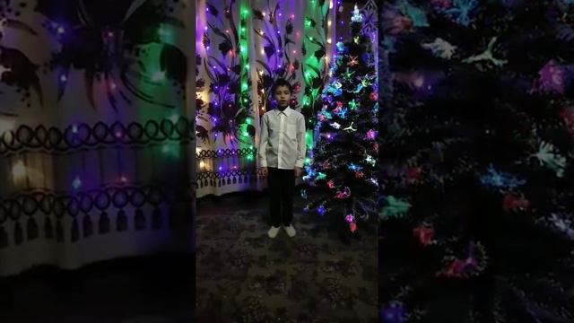 Рождественское стихотворение от ученика Воскресной школы. смотреть онлайн