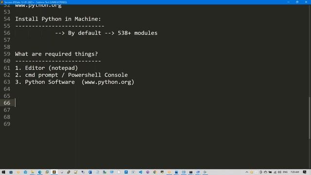Python Scripting Tutorial for Beginners | Python Tutorial | Python Training | Lecture -1 смотреть онлайн