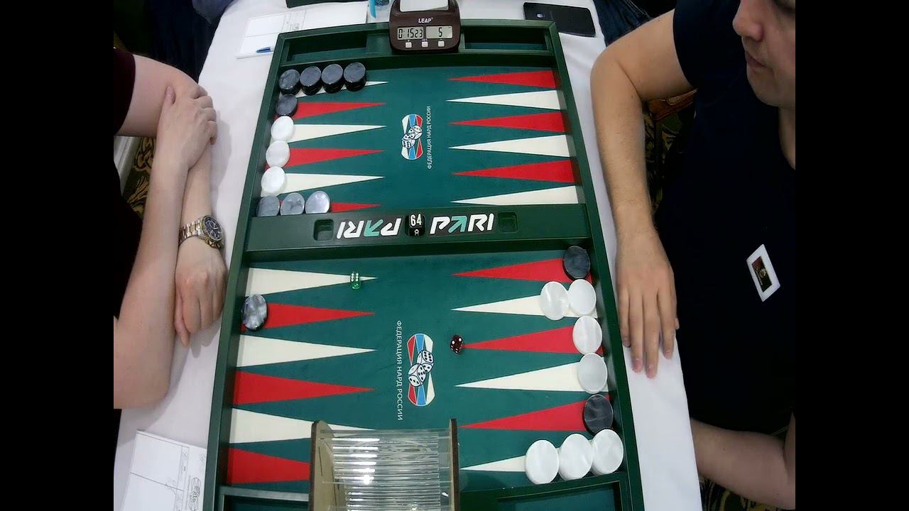 В.Фесенко - А.Фатыхов. Чемпионат России длинные нарды Nardegammon