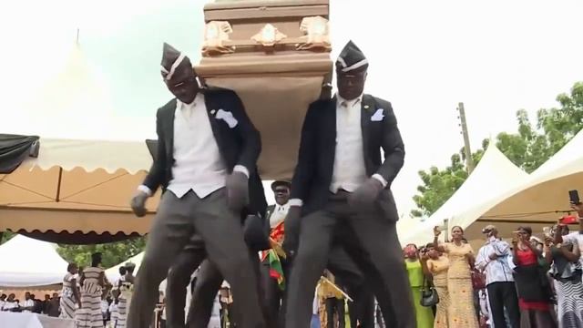 Kim Jong Un dead - Dancing Funeral Coffin Meme смотреть онлайн