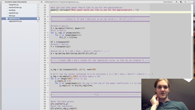 How to construct *polynomial* best-fit curves! смотреть онлайн