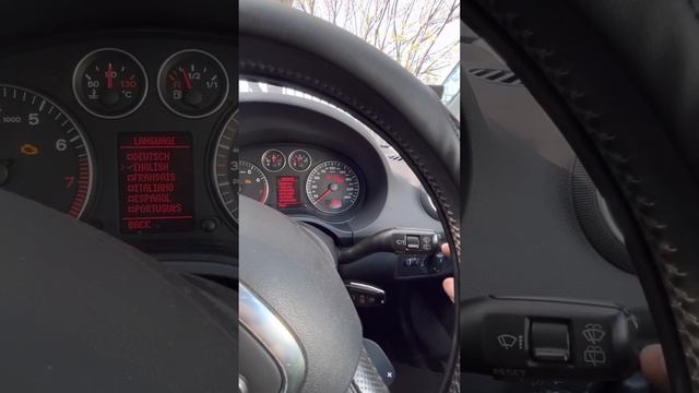 Audi A3 change language смотреть онлайн