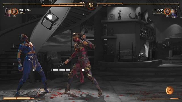 Mileena and Sonya blade vs Kitana-Serena Mortal Kombat 1 смотреть онлайн