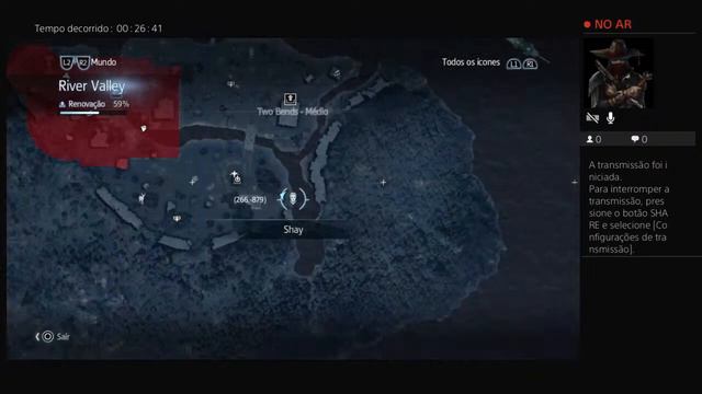 Assassin's Creed: Rogue. Em busca da platina #26 100% em River Valley (parte 2) смотреть онлайн