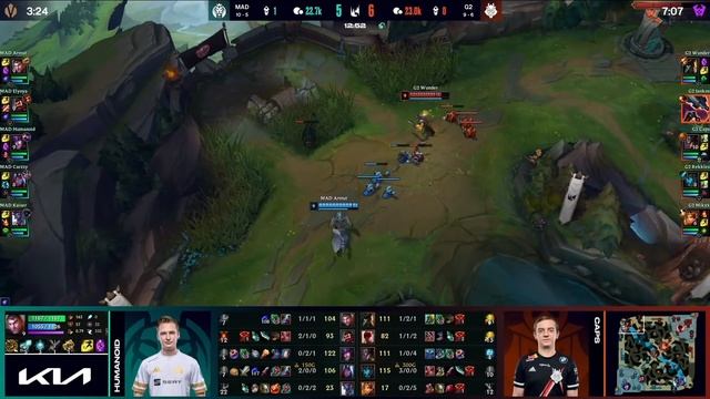 MAD vs G2 - Неделя 8 День 1 | 2021 LEC Летний сплит | MAD Lions vs. G2 Esports смотреть онлайн
