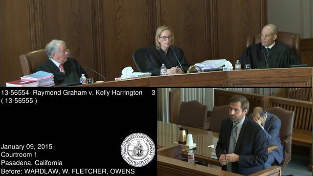 13-56554 Raymond Graham v. Kelly Harrington смотреть онлайн