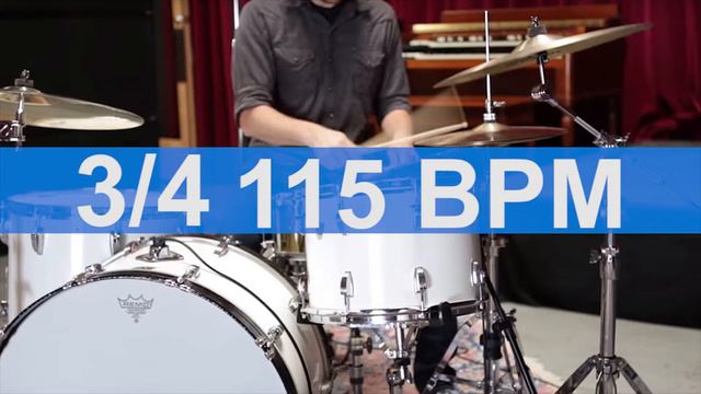 🔴 115 BPM 3/4 Alternative Drums Metronome смотреть онлайн