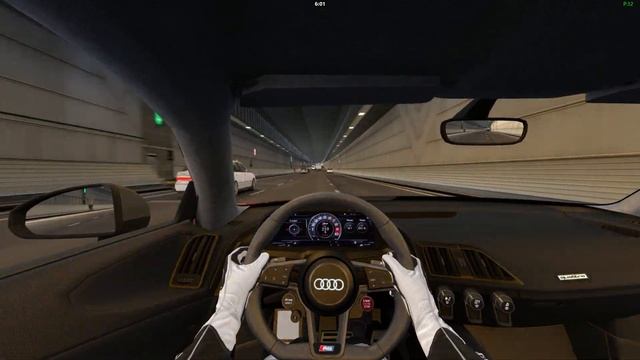 Cuttin' Up In Traffic in the Audi R8 with New Neckfx Settings - Assetto Corsa смотреть онлайн