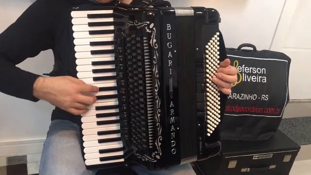Acordeon Bugari - Quarta - Introduções - Jeferson Oliveira смотреть онлайн
