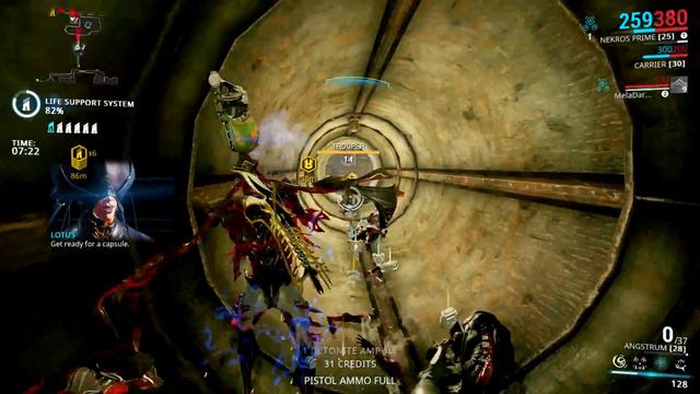 Warframe Co-op (v1.44) - 70 | Draco (Ceres) - Survival смотреть онлайн