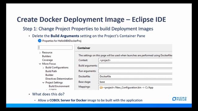 Deploying COBOL Applications for Docker in Eclipse смотреть онлайн
