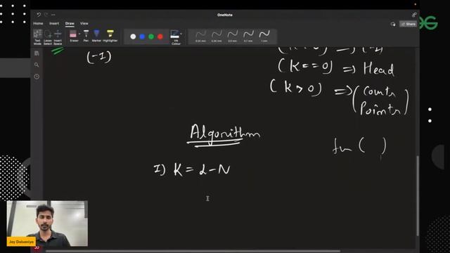 Problem of The Day: 28/05/2023 | Nth Node from End of Linked List | Jay Dalsaniya смотреть онлайн