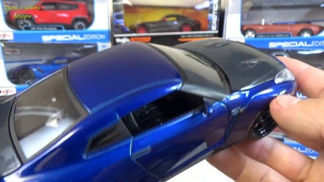 Обзор на Модель Nissan GT-R 1/24 из Форсажа смотреть онлайн