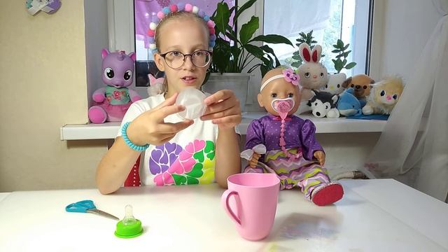 Бутылочка-непроливайка своими руками для Беби бон. смотреть онлайн