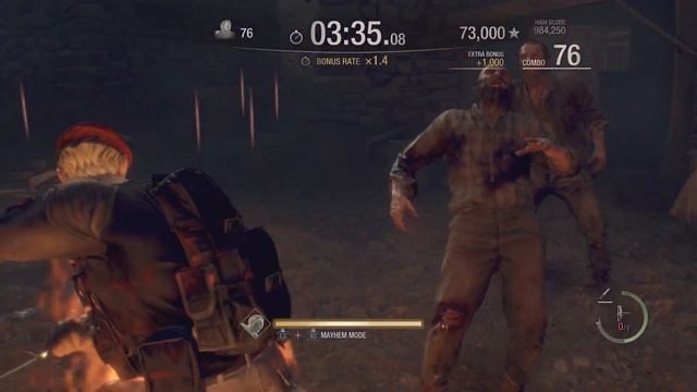 Resident Evil 4 Remake Mercenaries “Krauser“ S++ Rank 150Combo Knife Only!! смотреть онлайн