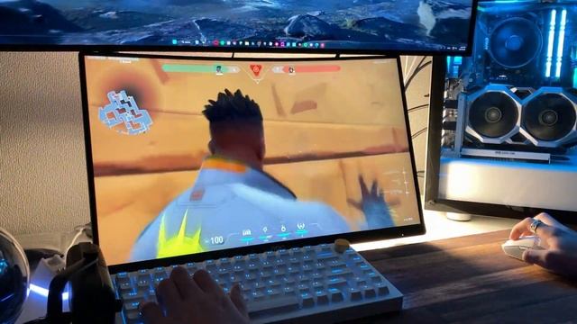Valorant POV on 144hz | Aesthetic Setup | Keyboard ASMR + Lofi... смотреть онлайн