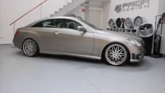 Mercedes E Klasse C207 W212 PRIOR DESIGN смотреть онлайн