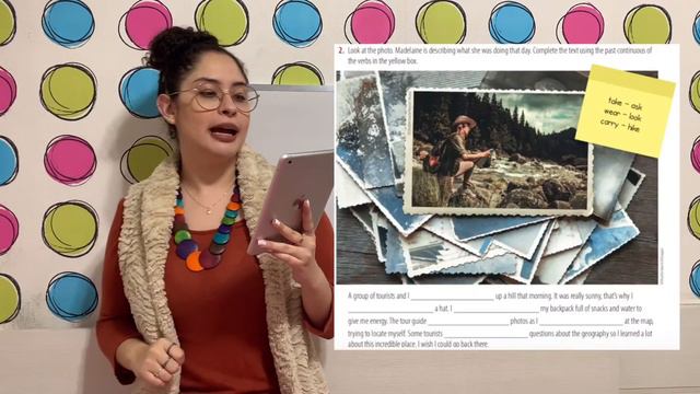 7º ano – Língua Inglesa – Vol.2 – Past Continuous - Atividade смотреть онлайн