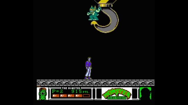 Dendy (Famicom,Nintendo,Nes) 8-bit Monster in my Pocket Stage 6