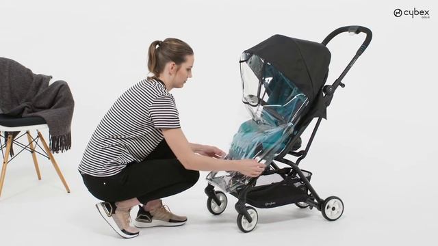 How to Attach a Rain Cover | Eezy S Twist 2 | Eezy S Twist+2 | CYBEX Tutorial смотреть онлайн