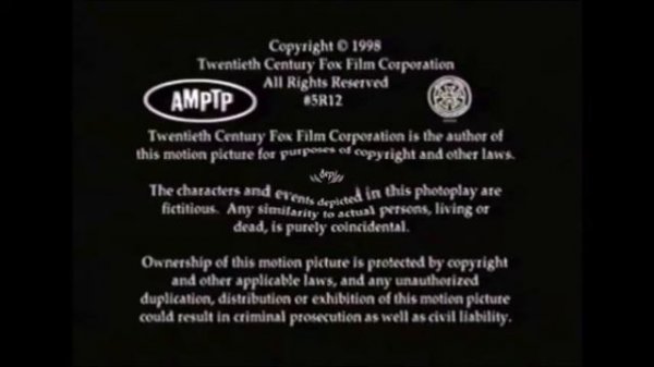 Mess Up Around With Centropolis Television & 20th Century Fox Television Logos (1998)