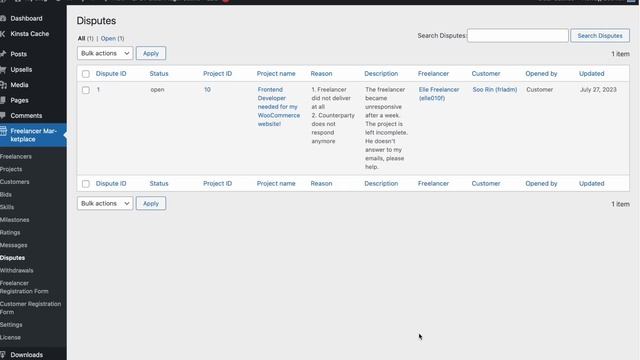 How to Raise a Dispute in WordPress Freelancer Marketplace? смотреть онлайн
