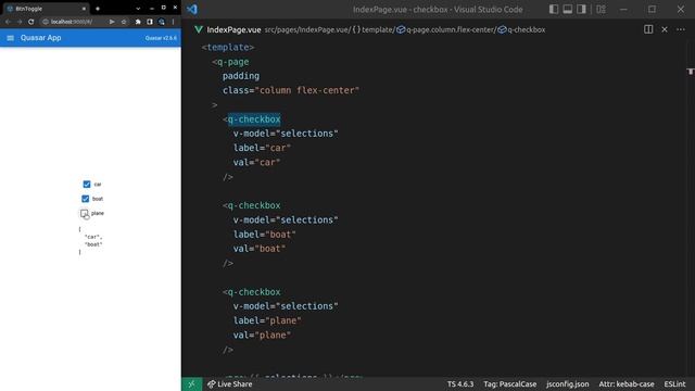 Learn Quasar Components - QCheckbox смотреть онлайн