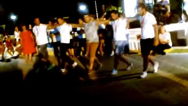 Греческий танец. Закрытие фестиваля. Ситония 2015 г. смотреть онлайн