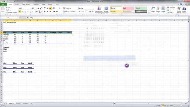 2.8 Fill Color Pattern and Gradients - MS Excel (Urdu) - MS Office 2010 Tutorials смотреть онлайн