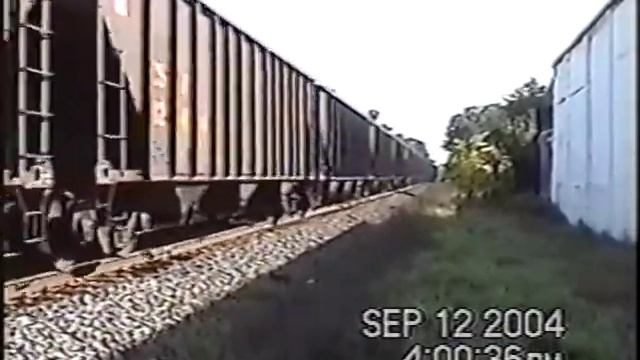 CSX Coal Train N755 in Mannsville NY 9-12-2004 смотреть онлайн