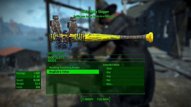Fallout 4 Nuka World - Cito's Shiny Slugger - New Unique Weapon - "Safari Adventure" Quest Reward смотреть онлайн