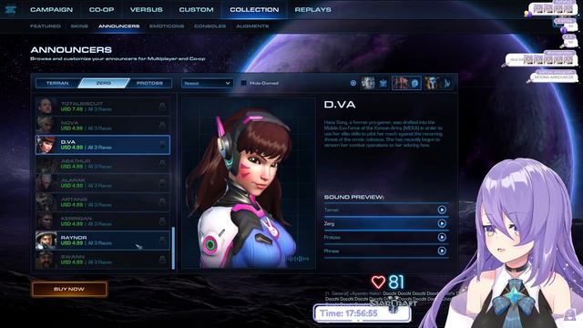 Moona Wants To Become an Announcer in StarCraft 2! (Hololive) смотреть онлайн