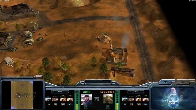 [C&C Zero Hour] -sCuBa^ vs -GeN|MasteR^ смотреть онлайн