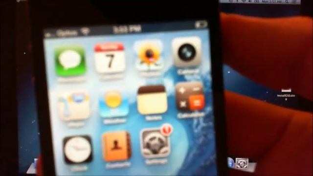 How to add Battery Percentage on iPhone 4S, 3G, 5, iPod and iPad. смотреть онлайн