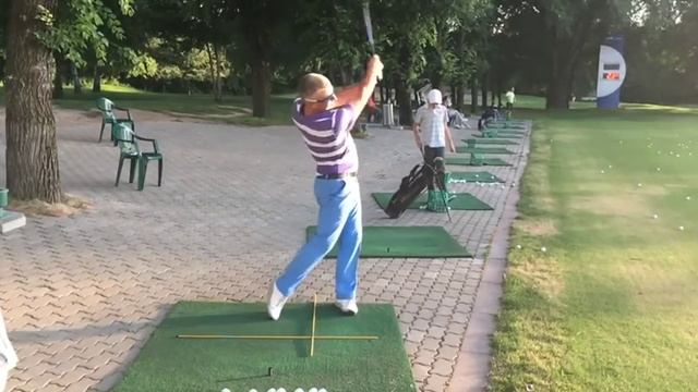 Гольф свинг Удар 3 вудом смотреть онлайн