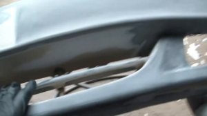 Облетает краска с бампера который был куплен окрашенный в цвет