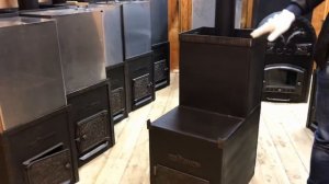 Печь для бани Эконом с баком для воды