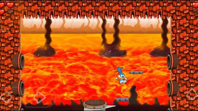 Beeny rabbit boss 4 lava | Кролик Бинни проходим босса в уровне с лавой смотреть онлайн