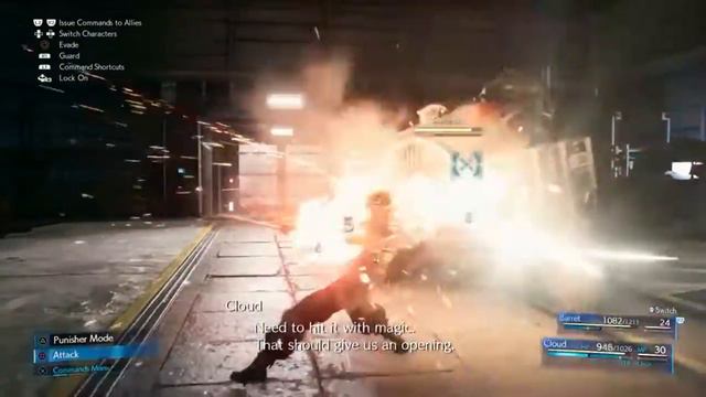 Первый Геймплей игры Final Fantasy VII Remake смотреть онлайн