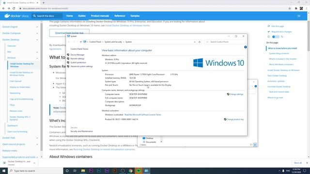 ? INSTALL DOCKER on WINDOWS (EASY STEPS) | Docker TUTORIAL For BEGINNERS ? смотреть онлайн
