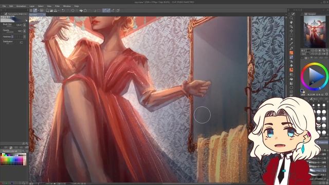 Разные стили в рисовании || SPEEDPAINT || Королевская оранжерея смотреть онлайн