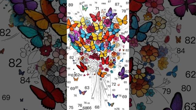 #butterfly #flowers #beauty #garden #nature #painting #entertainment #happiness #drawing #relax смотреть онлайн
