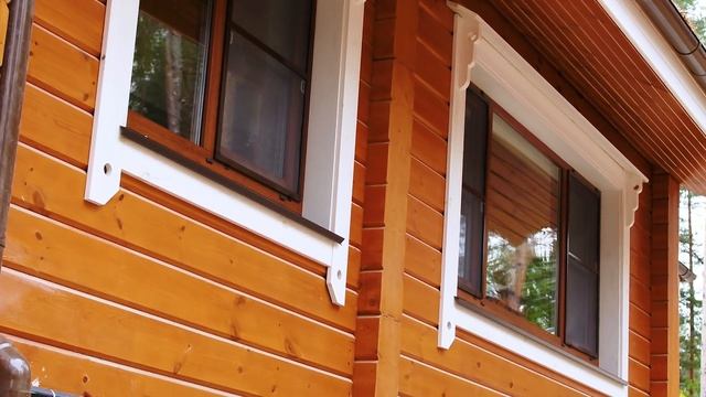 Дом из клееного бруса Holz House по проекту 