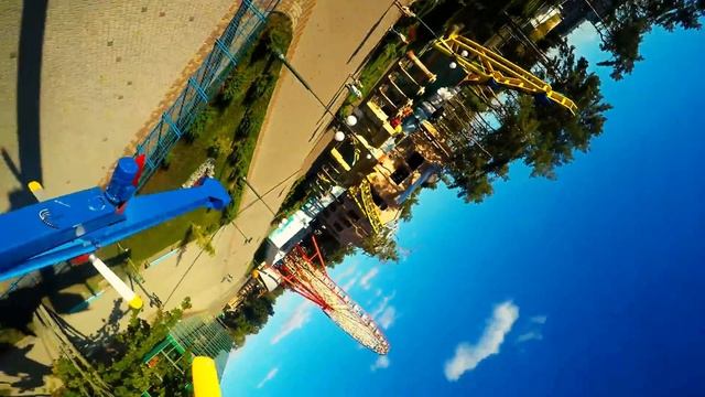 GoPro Hero4 Silver от первого лица, аттракцион Air Race в Парке Горького, Харьков смотреть онлайн