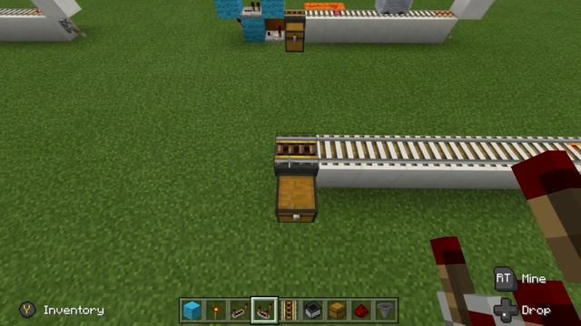 Minecraft Bedrock - Automatic Minecart Unloader Tutorial ( Xbox / MCPE / Windows 10 / Switch ) смотреть онлайн