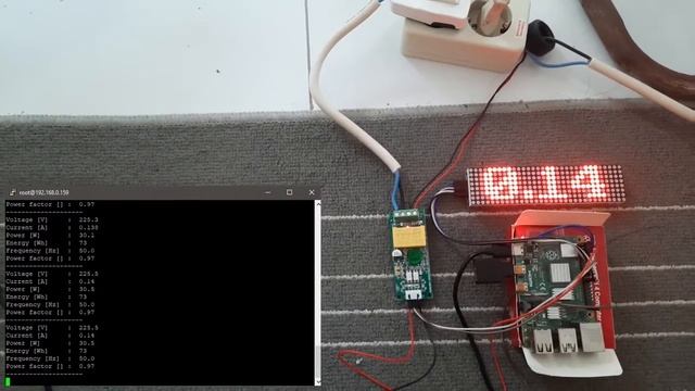 Raspberry Pi: PZEM-004T-V3 Energy Monitoring смотреть онлайн