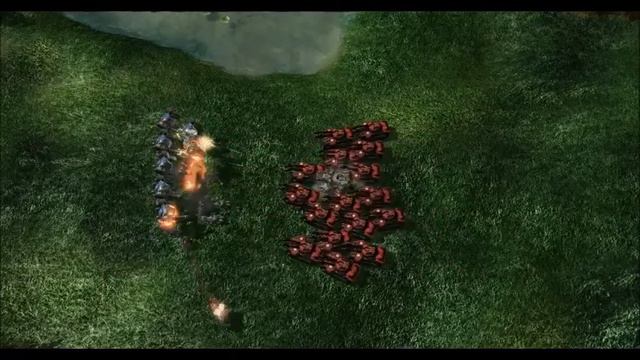 SupCom into StarCraft 2: Cybran Hunter And Rhino смотреть онлайн